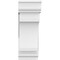 Ekena Millwork Standard Legacy Architectural Grade PVC Bracket With Traditional Ends, 5"W x 12"D x 14"H BKTP05X12X14LEC01 - alternate 3